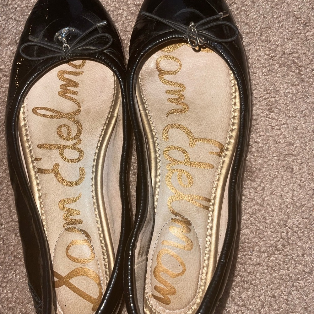 Sam Edelman Black Flats - Picture 13 of 17